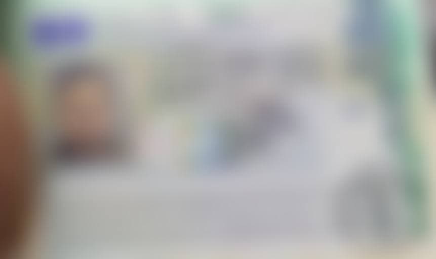 Approved student visa (details blurred for privacy)